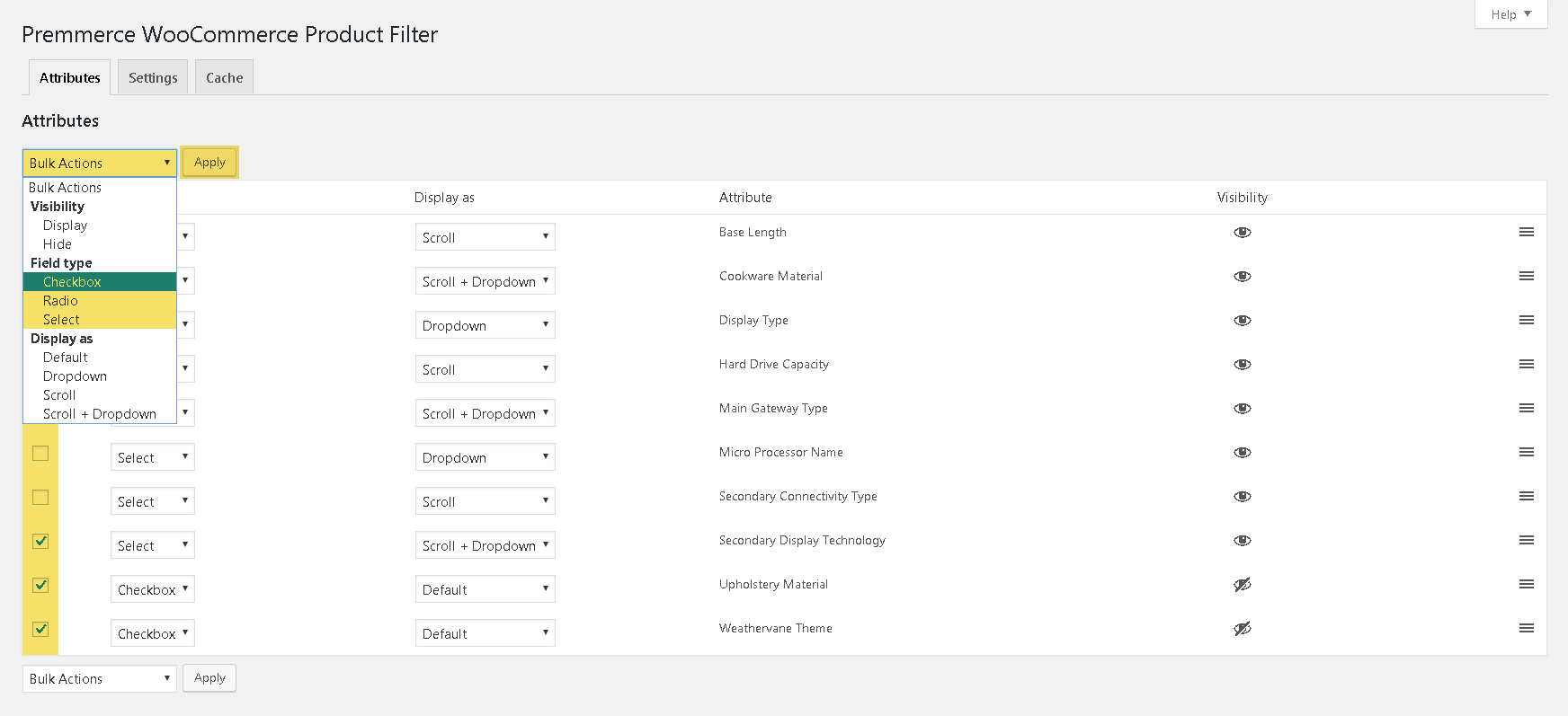 Woocommerce ordering