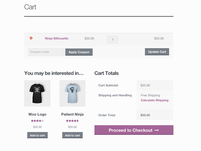 WooCommerce - Cross Sells