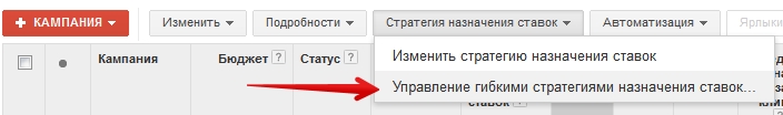 Управление гибкими ставками в Adwords